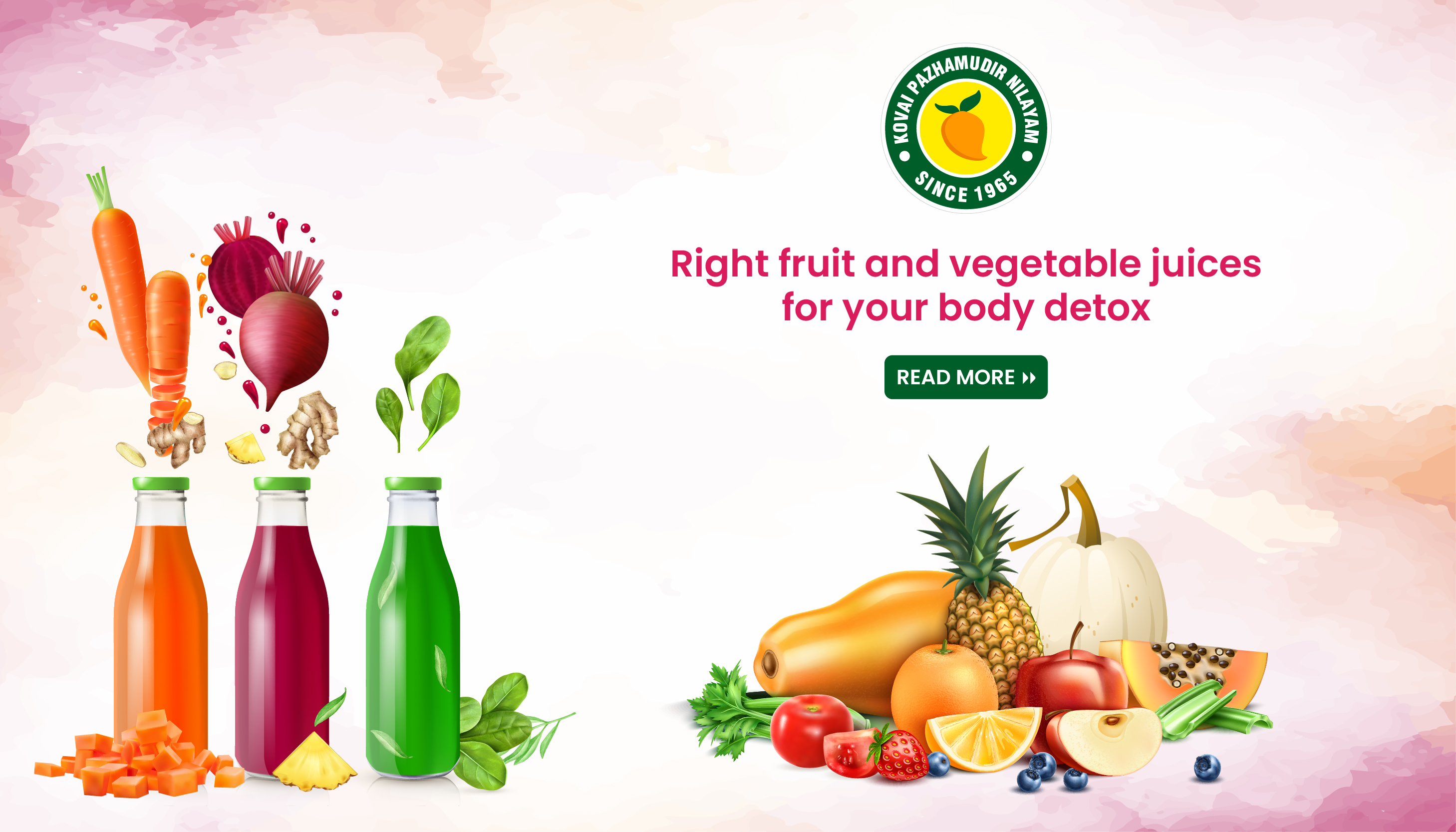 Right Fruit and Vegetable Juices For Your Body Detox