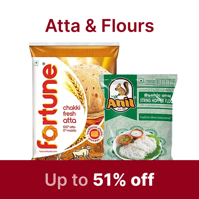 Atta, Millets & Flours