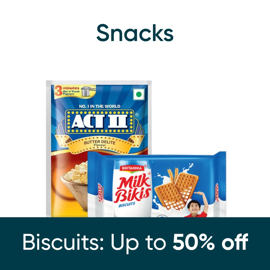 Offers on Snacks