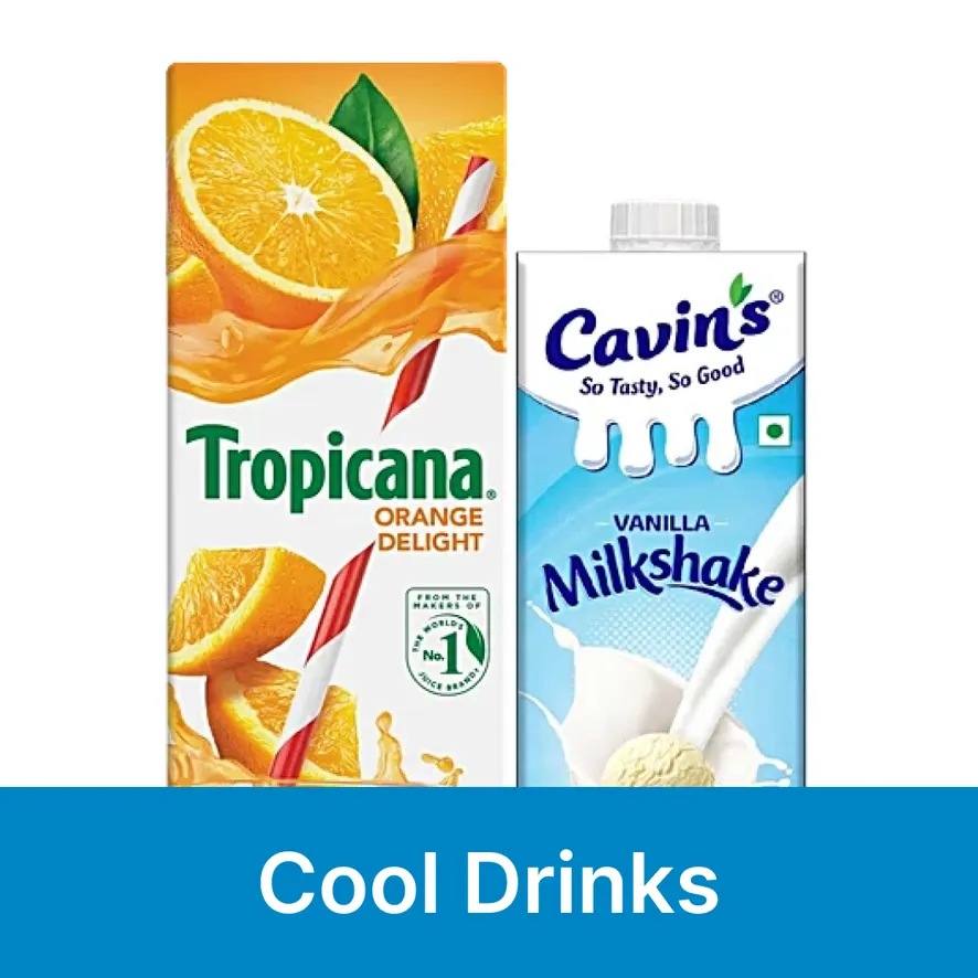 Juices and Mixers