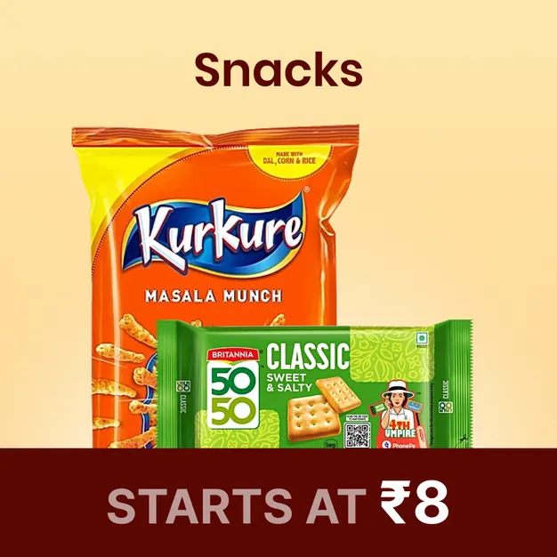 Offer on Snacks
