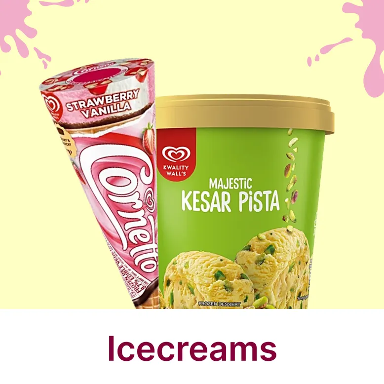 Ice Creams & Desserts