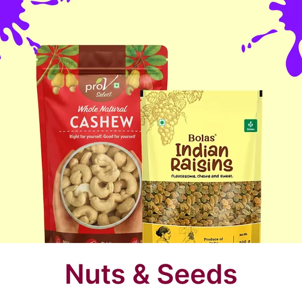 Dry Fruits & Seeds