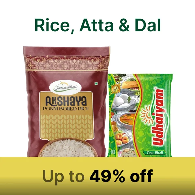Rice, Atta & Dal