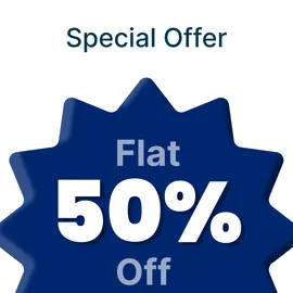 Flat 50% 