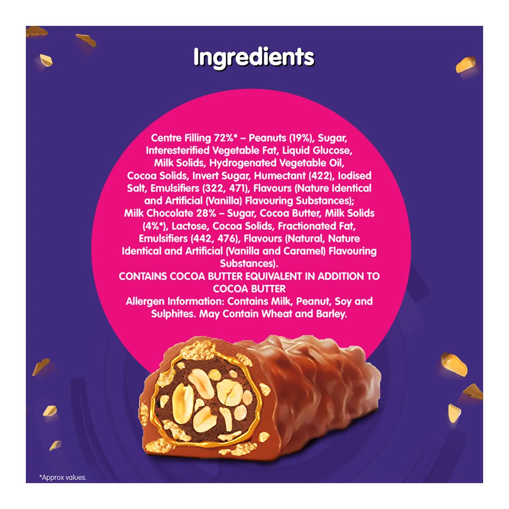 Cadbury Fuse Peanut & Caramel Home Treats 2