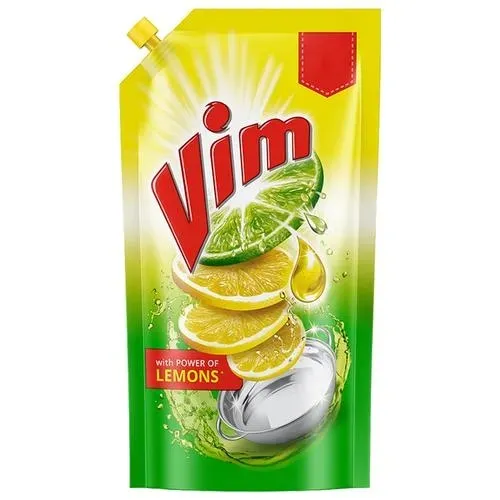 Vim Lemon Liquid Dishwash Gel