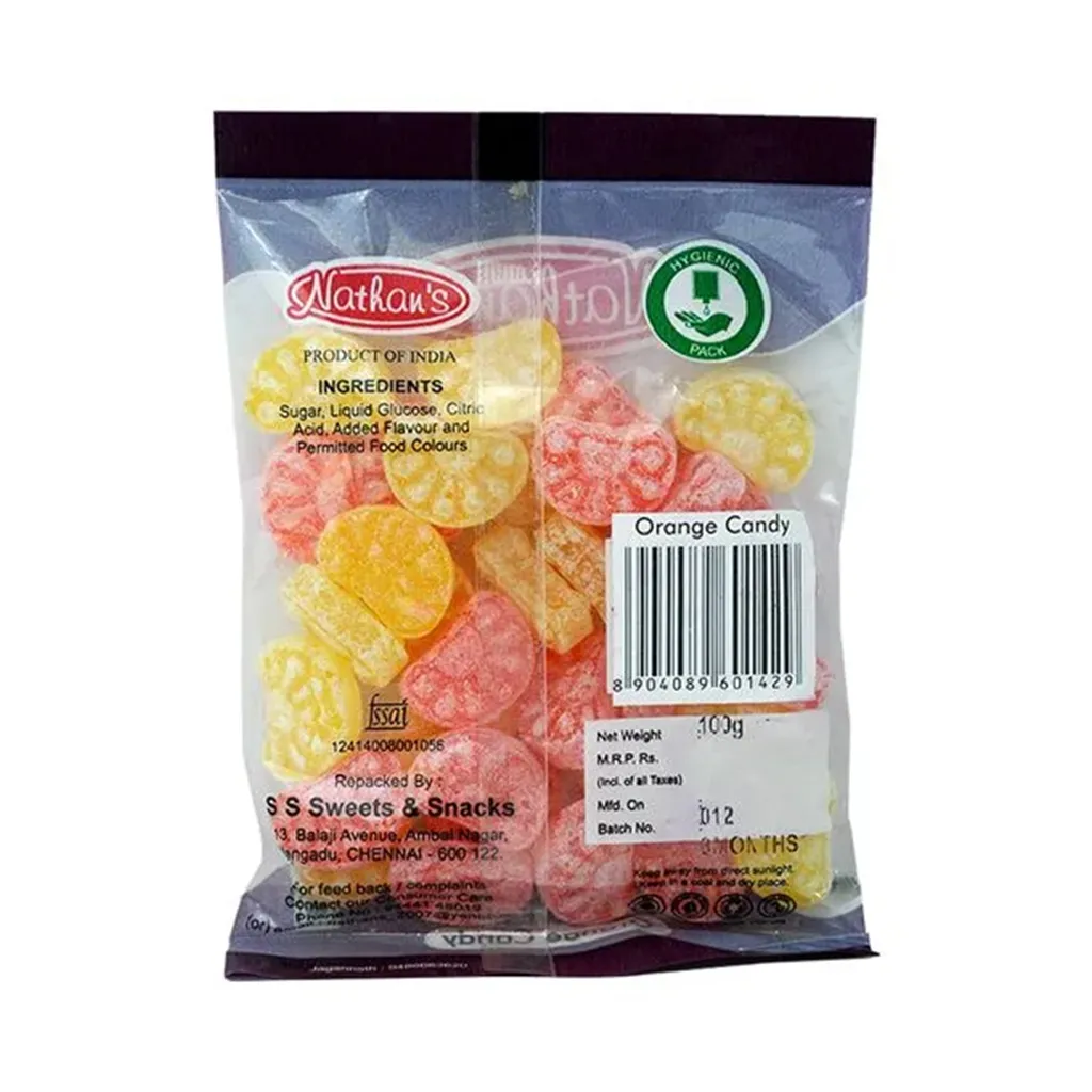 Nathans Orange Candy 1