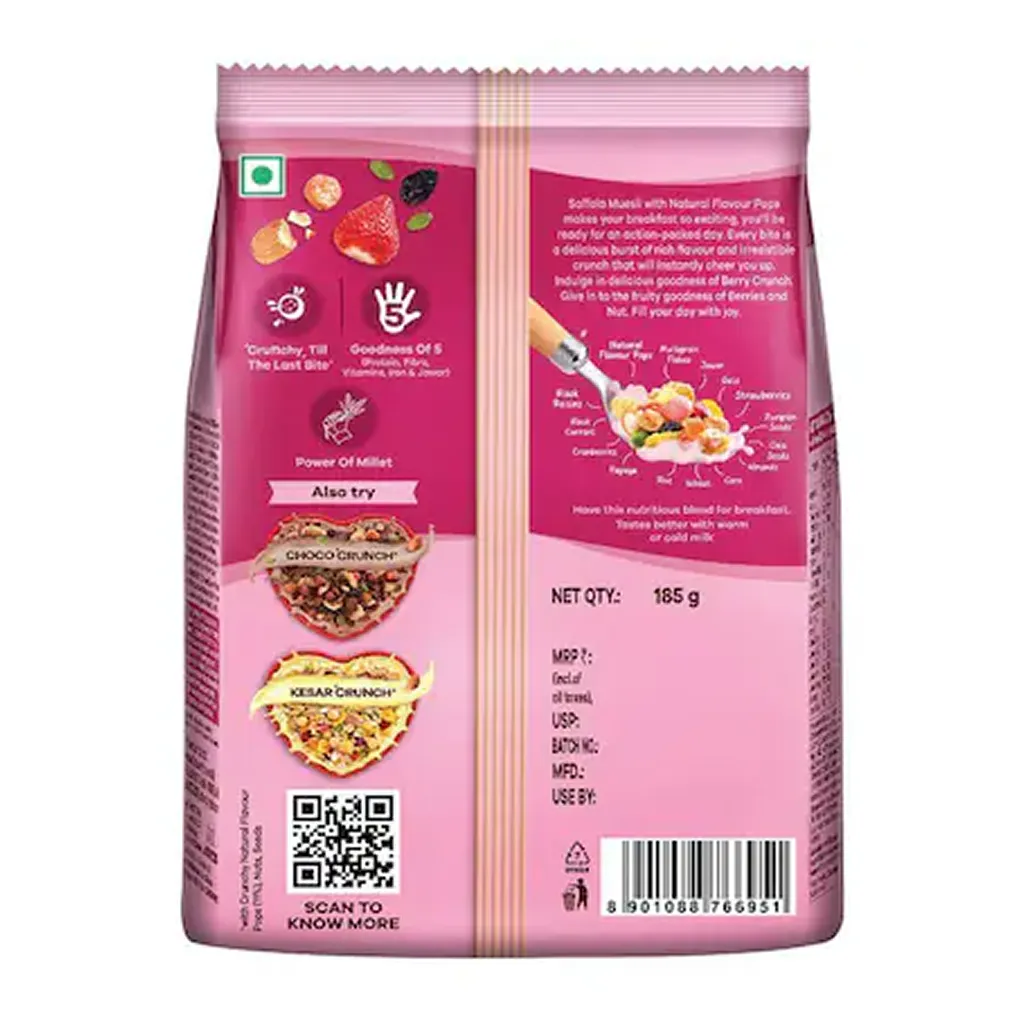 Saffola Berry Crunch Muesli 1