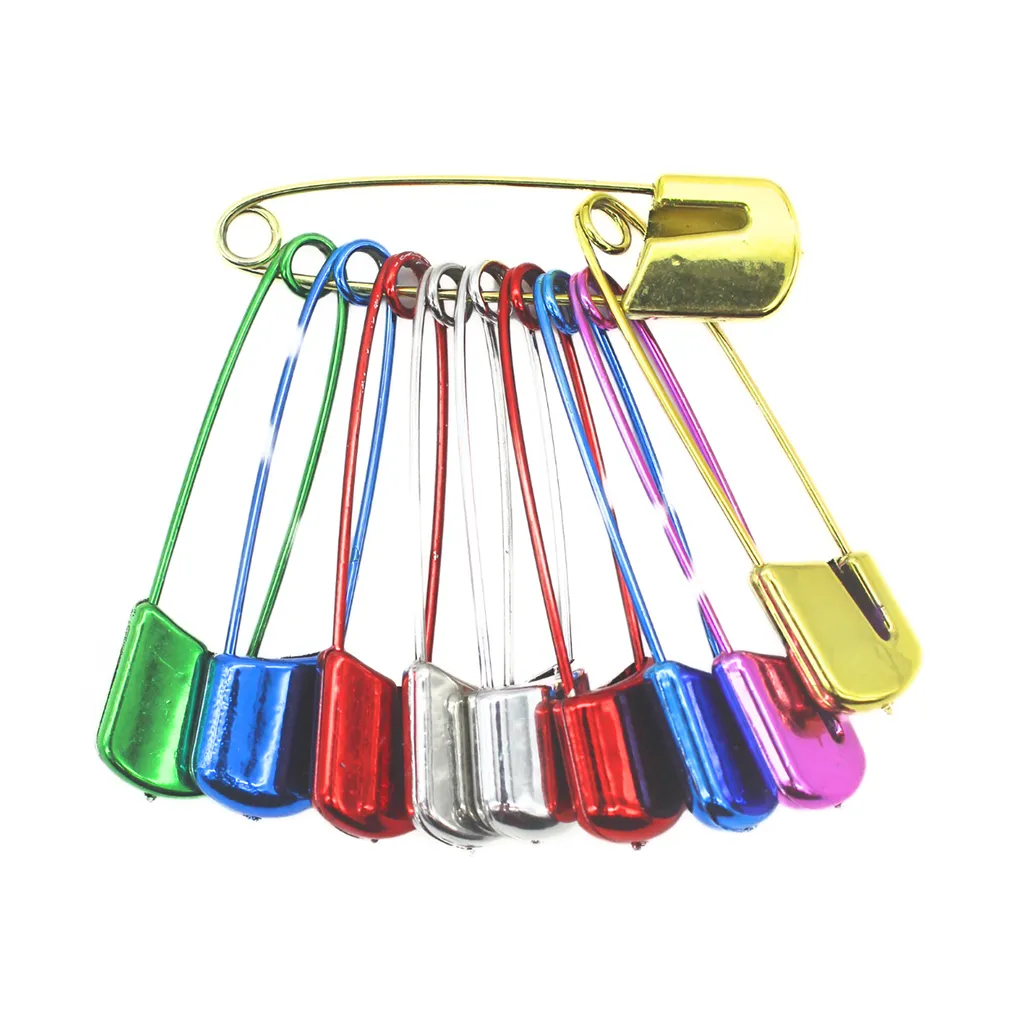 Seven Crome Multicolor Safety Pins 1