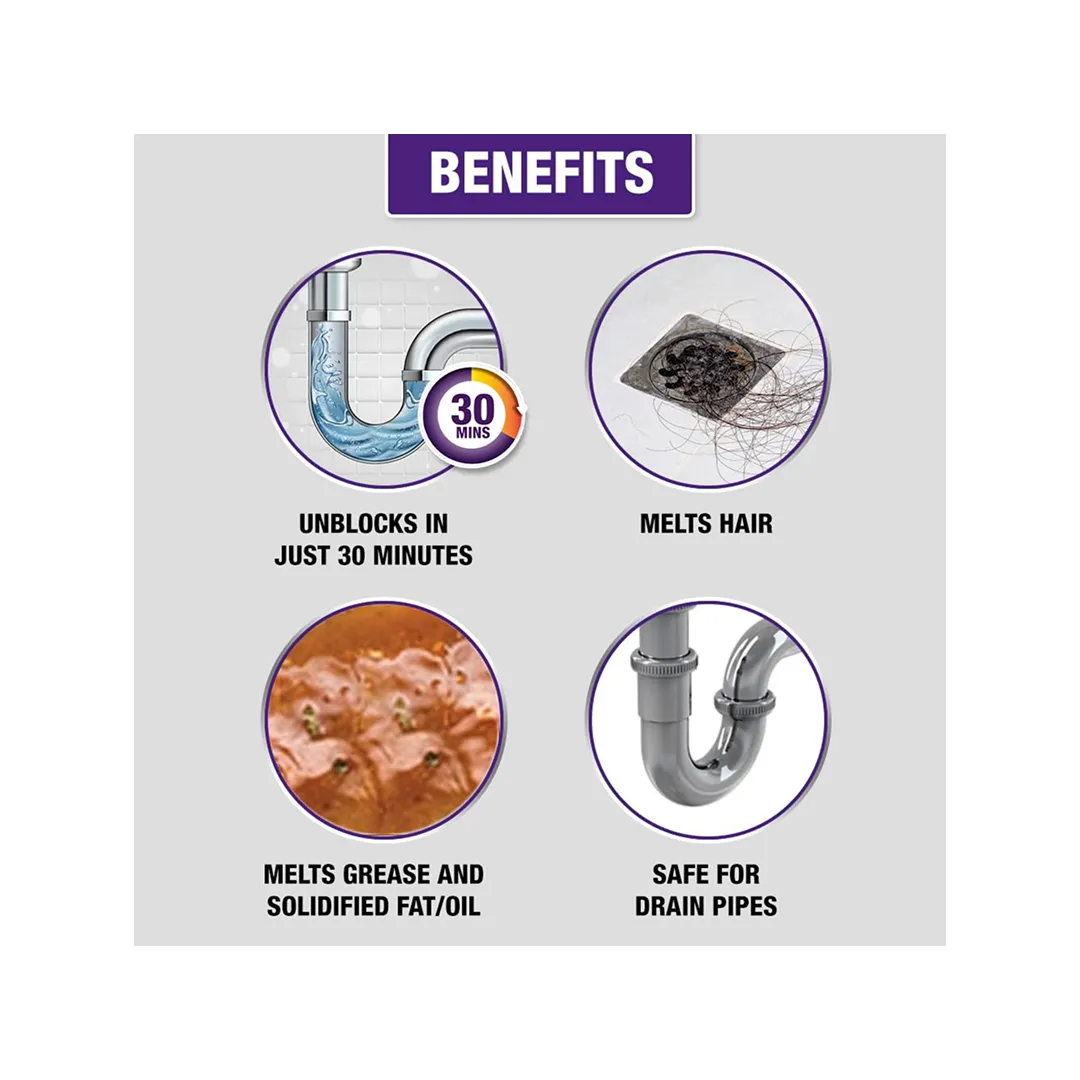 Harpic Drain Cleaning Powder 3