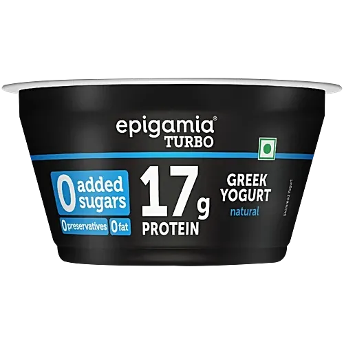 Epigamia Turbo Natural Greek Yoghurt