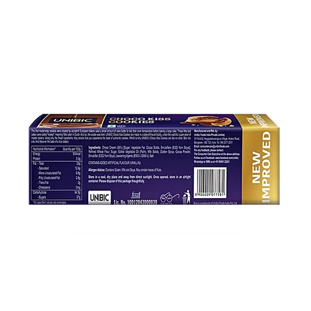 Unibic Choco Kiss Cookies 1