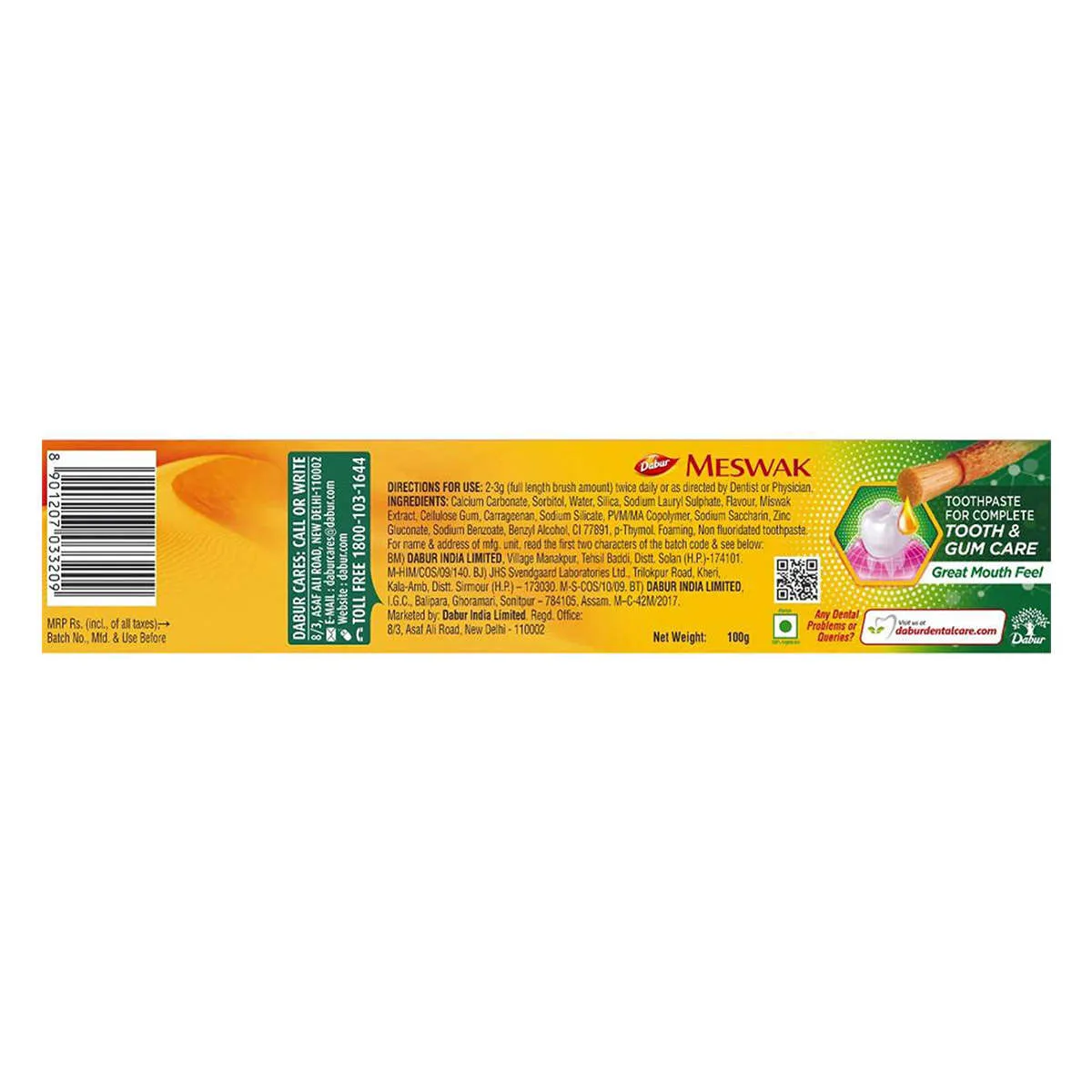 Dabur Meswak Toothpaste 1