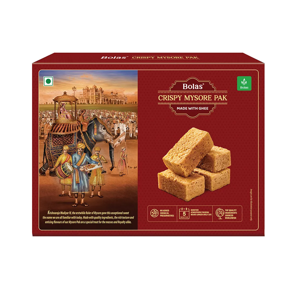Bolas Crispy Ghee Mysore Pak