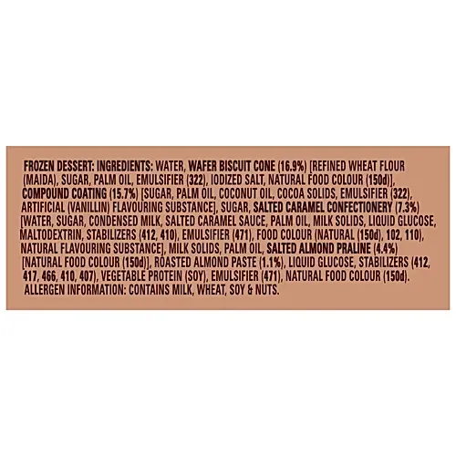 Kwality Wall's Cornetto Almond Crunch 2