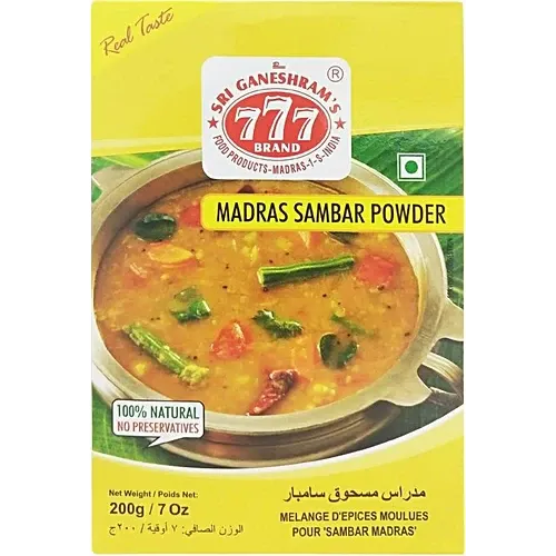 777 MADRAS SAMBAR POWDER(200G)