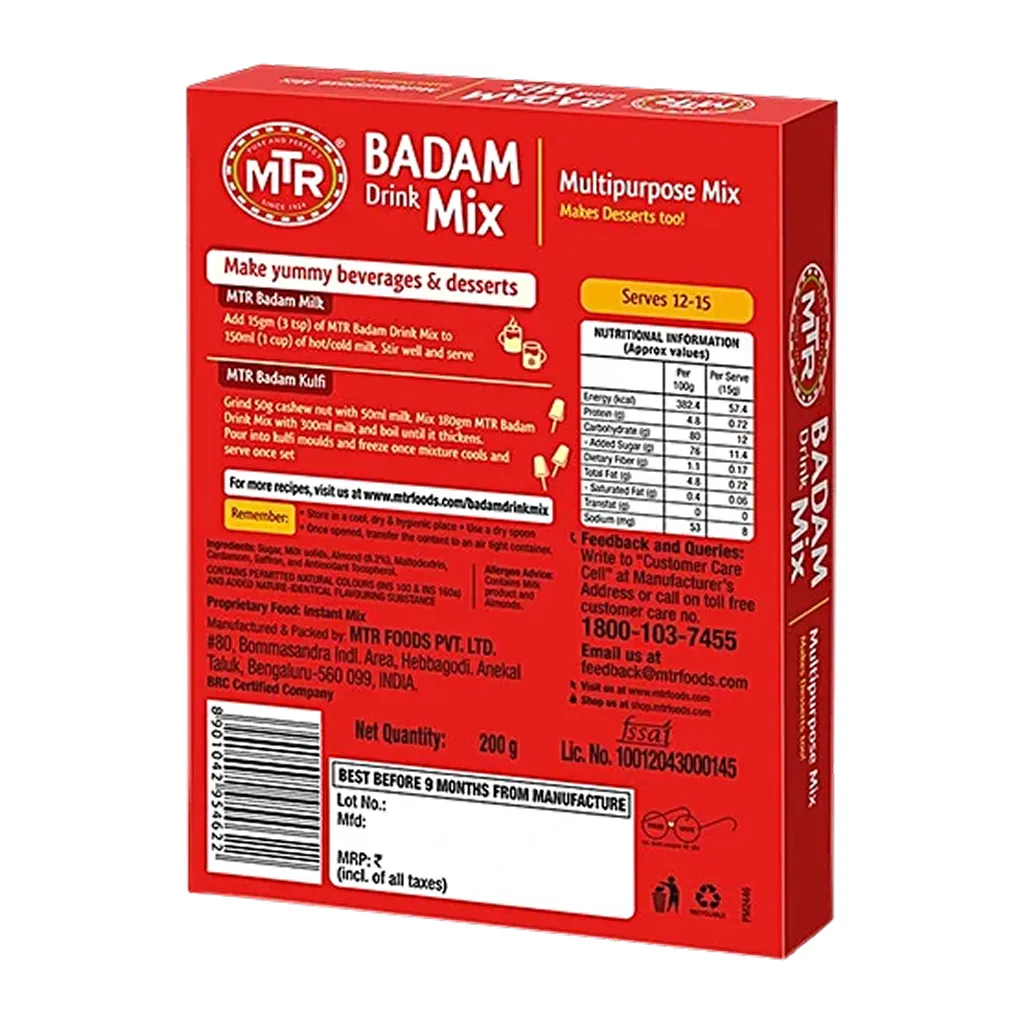 MTR Badam Drink Mix 2