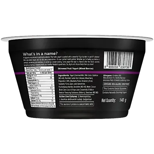 Epigamia Turbo Mixed Berries Greek Yoghurt 1