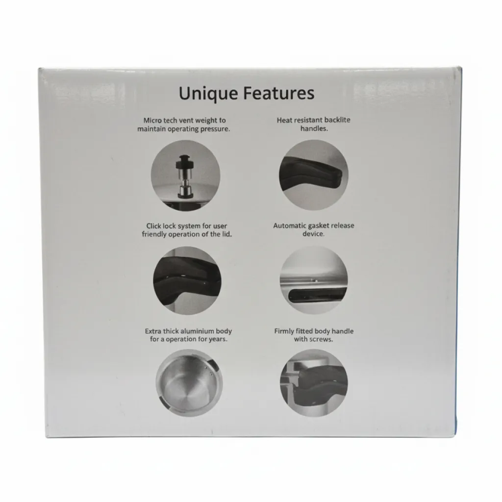 Ahar Eco Aluminium Outer Lid Pressure Cooker 2