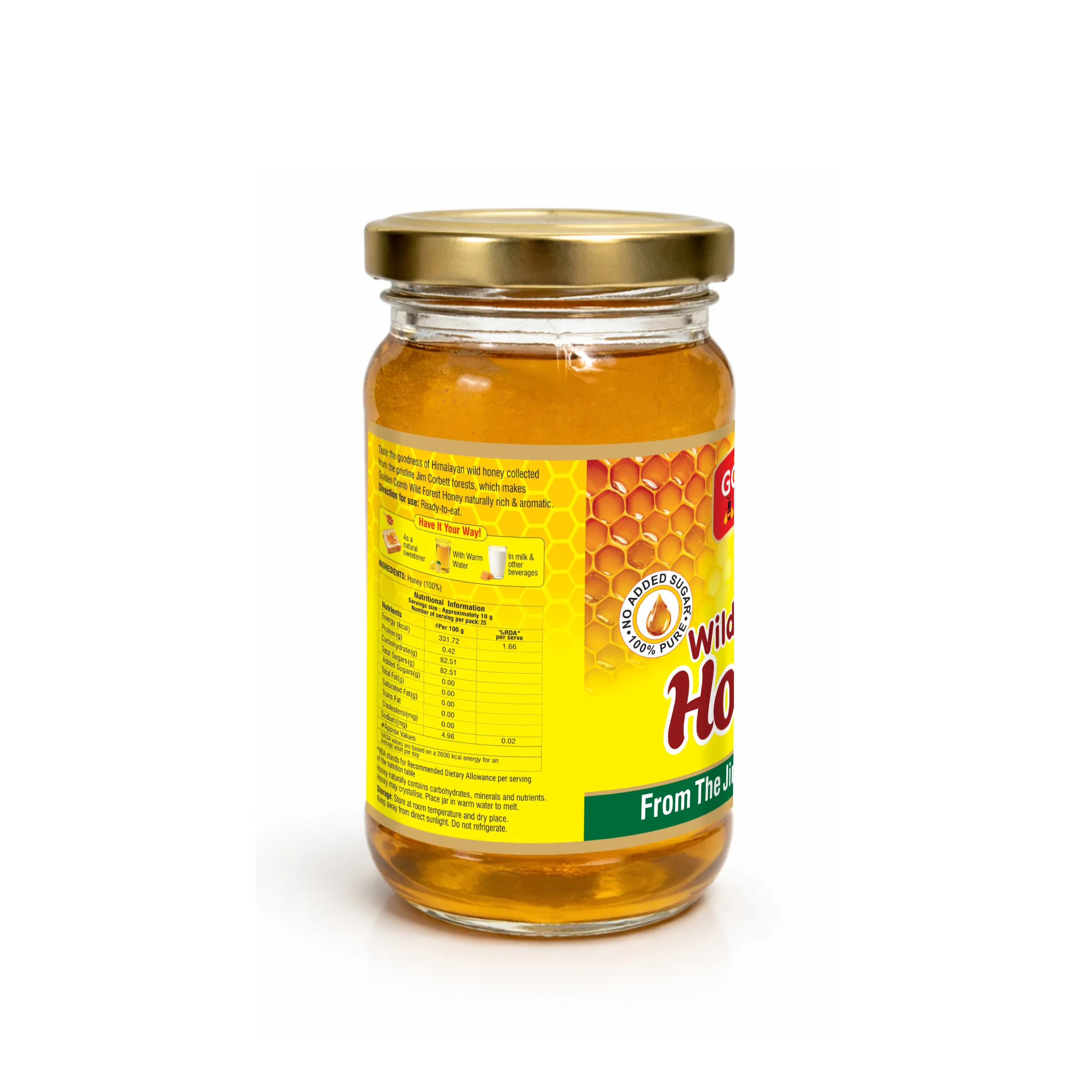 Golden Comb Wild Forest Honey 1