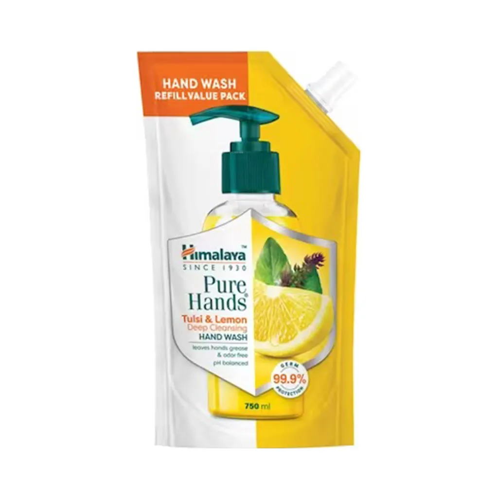 Himalaya Pure Hands Tulsi & Lemon Deep Cleansing Hand Wash Pouch
