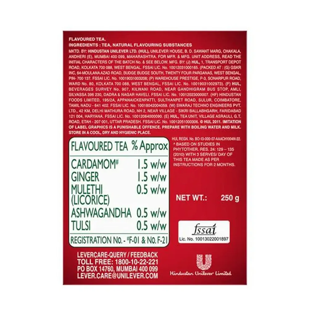 Brooke Bond Red Label Nature Care Tea 1