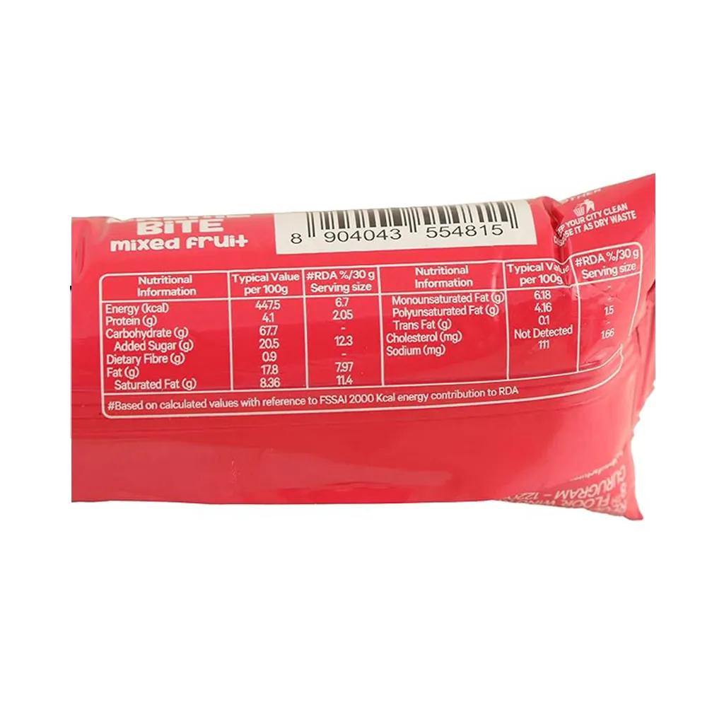 Modern Creme Bite Mixed Fruit Layer Eggless Cake 2