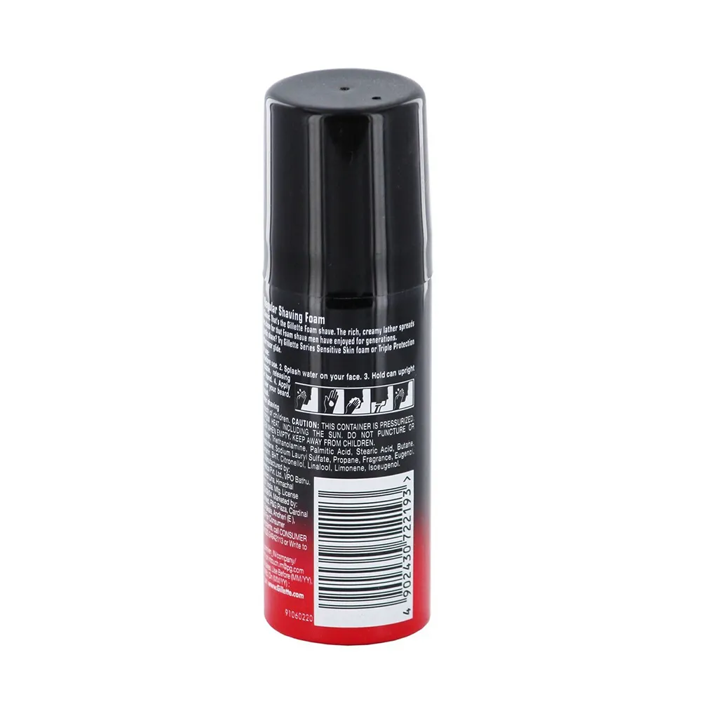 Gillette Classic Regular Pre Shave Foam 1
