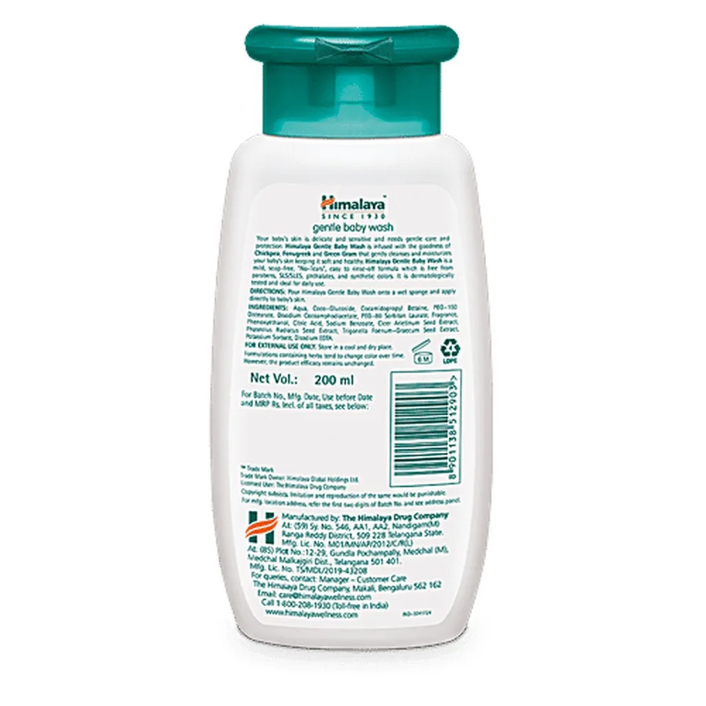Himalaya Gentle Baby Wash 1