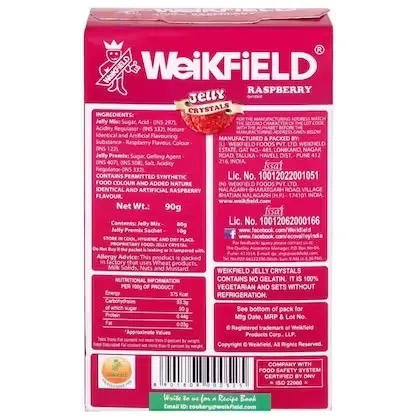 Weikfield Raspberry Jelly Crystals 1