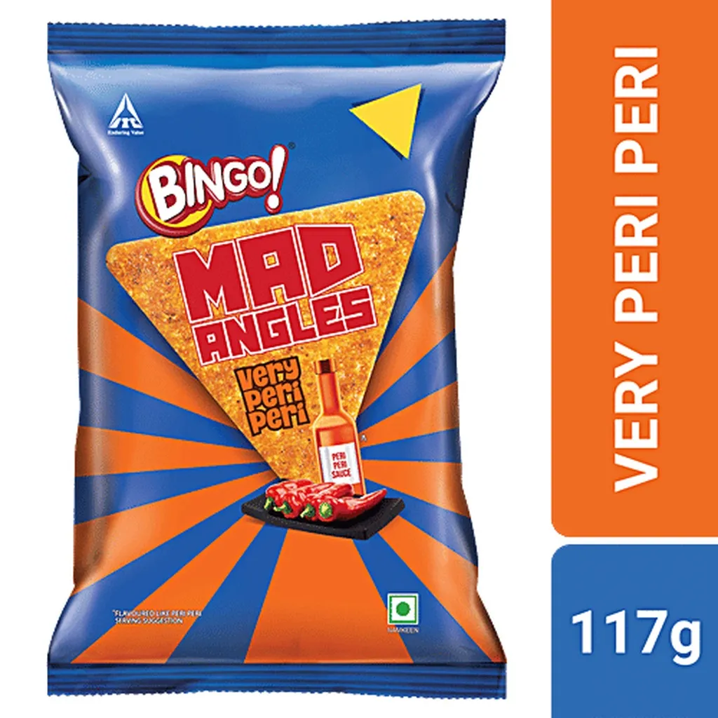 Bingo Spicy Peri Peri Mad Angles