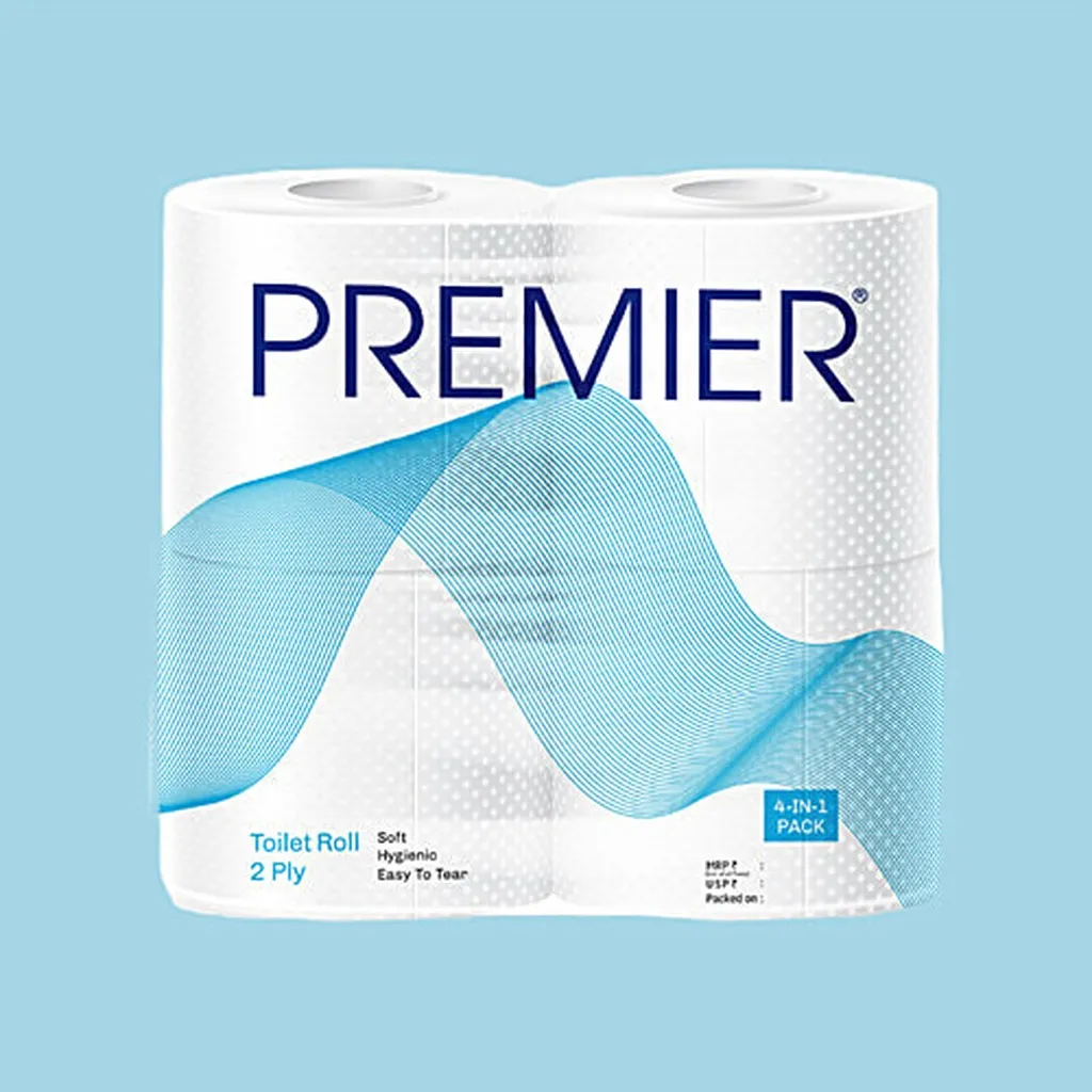 Premier Toilet Tissue 2-Ply Strong 4-in-1 Family Pack 2