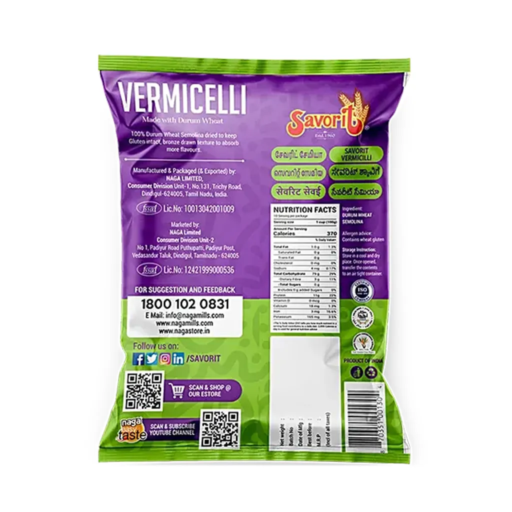 Savorit Short Vermicelli 1