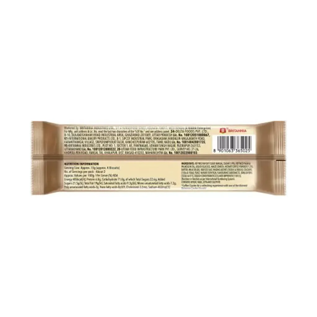 Britannia Biscafe Super Thin Coffee Cracker 1
