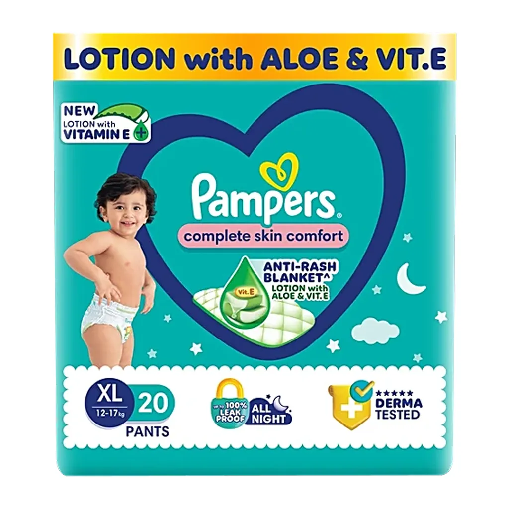 Pampers All-Round Protection Diapers Pants XL 20 Pants 4