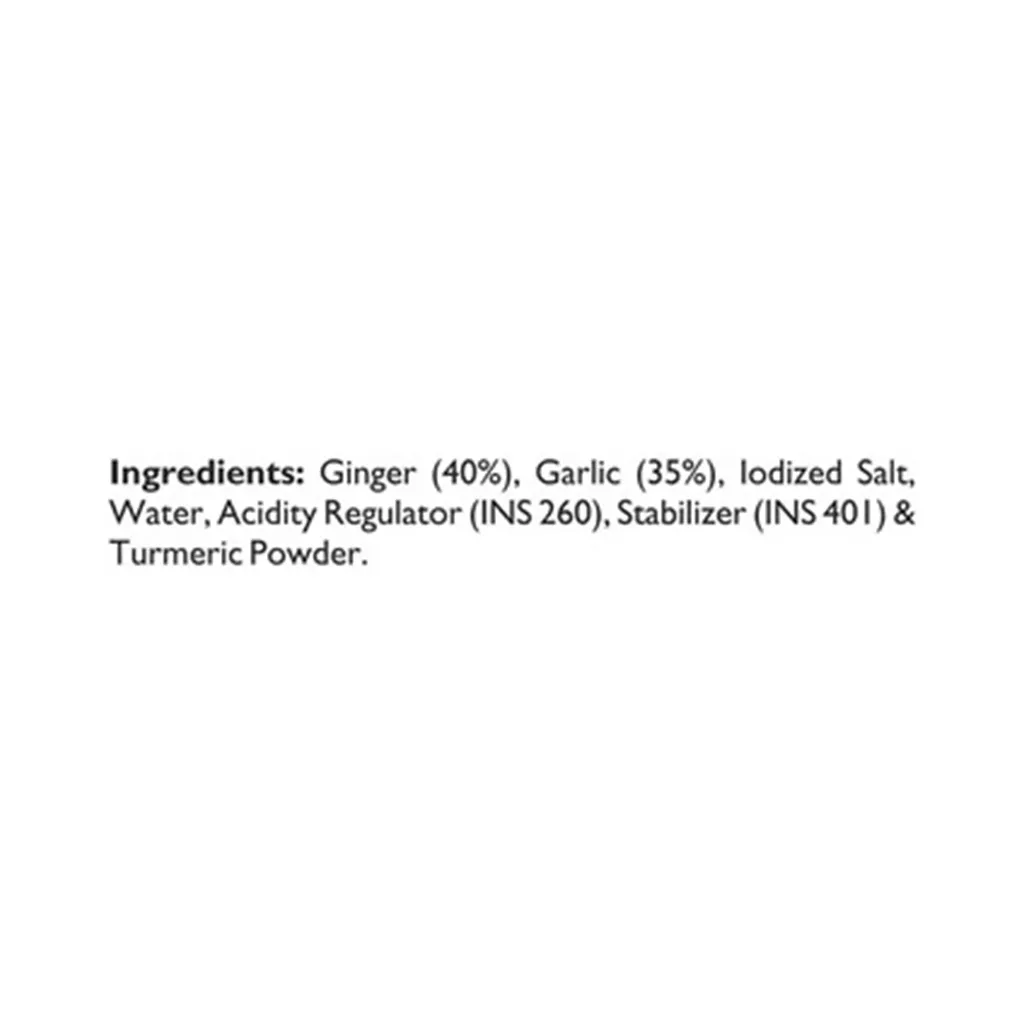 Mother's Rozaana Ginger & Garlic Paste 2