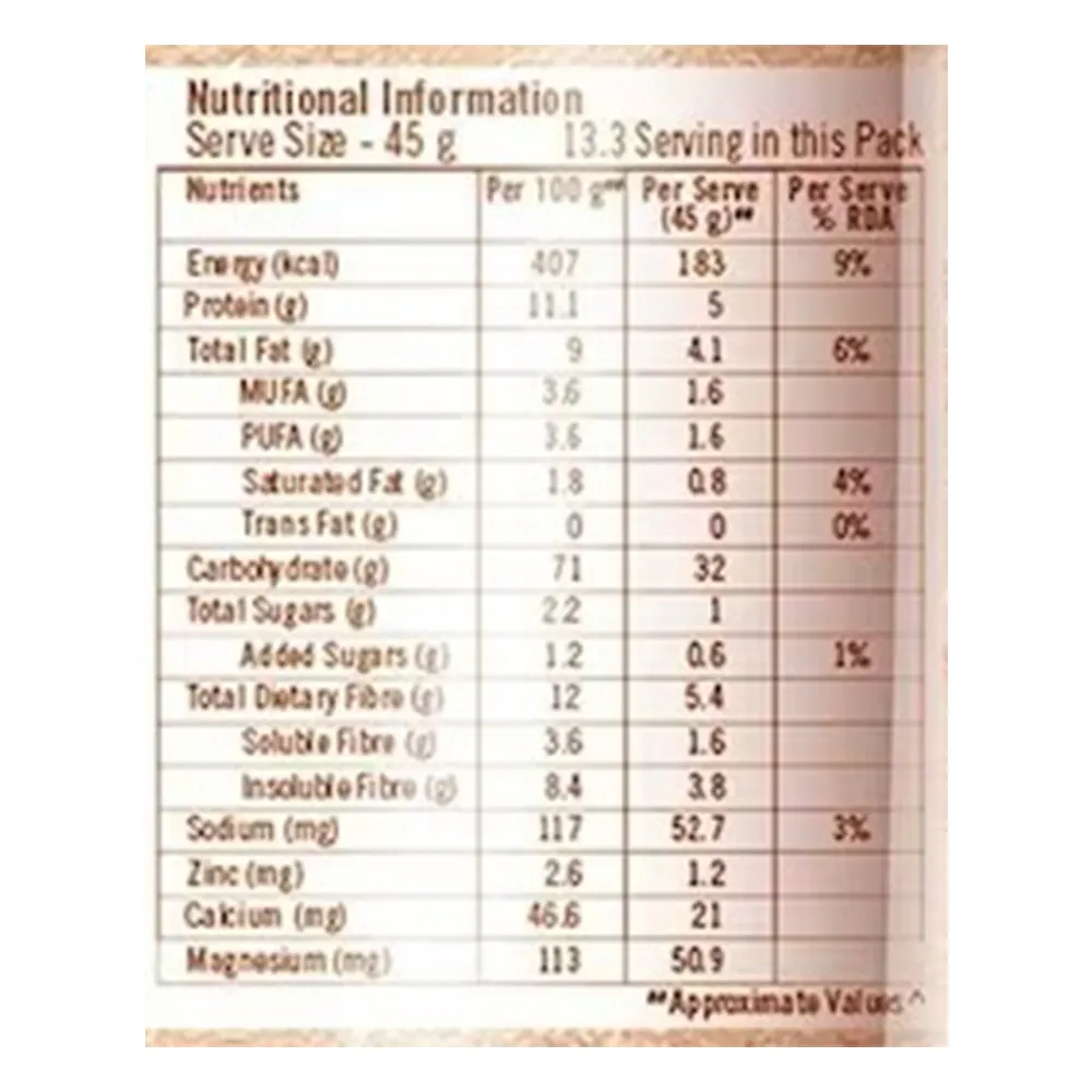 Quaker Multigrain Advantage Plus Oats 2