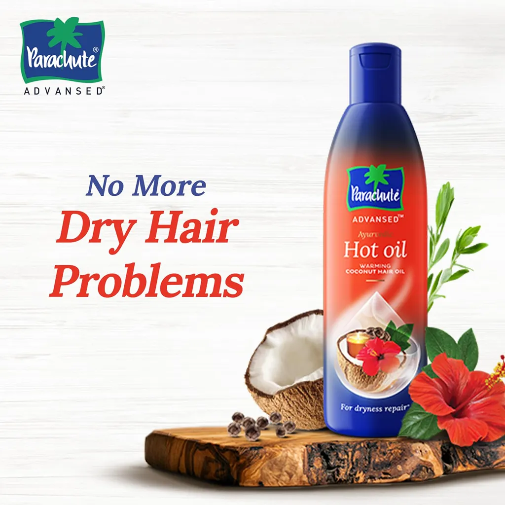 Parachute Advanced Ayurvedic D/C Hot Oil 2
