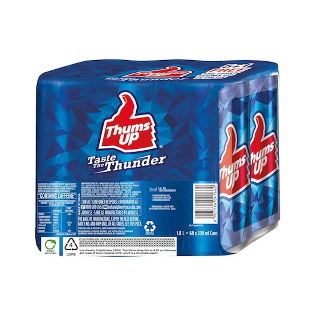 Thums Up Multi-pack Cans 1
