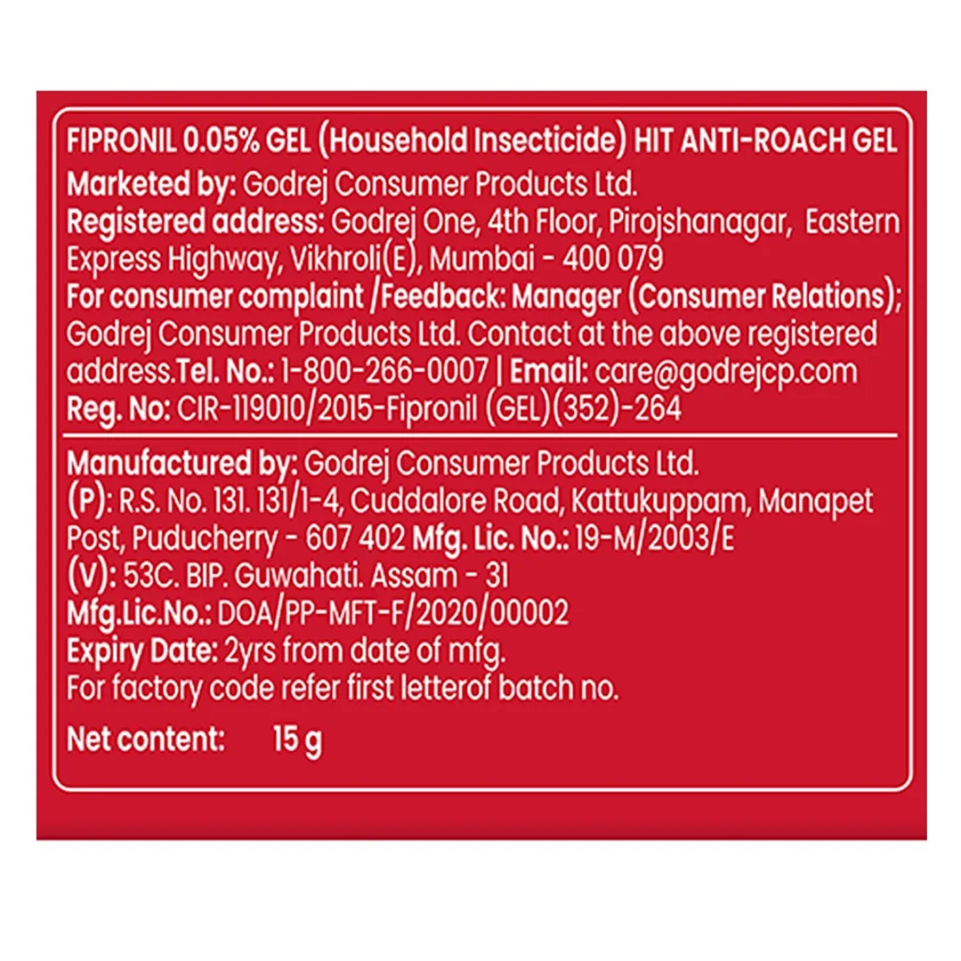 Hit Anti Roach Gel 6