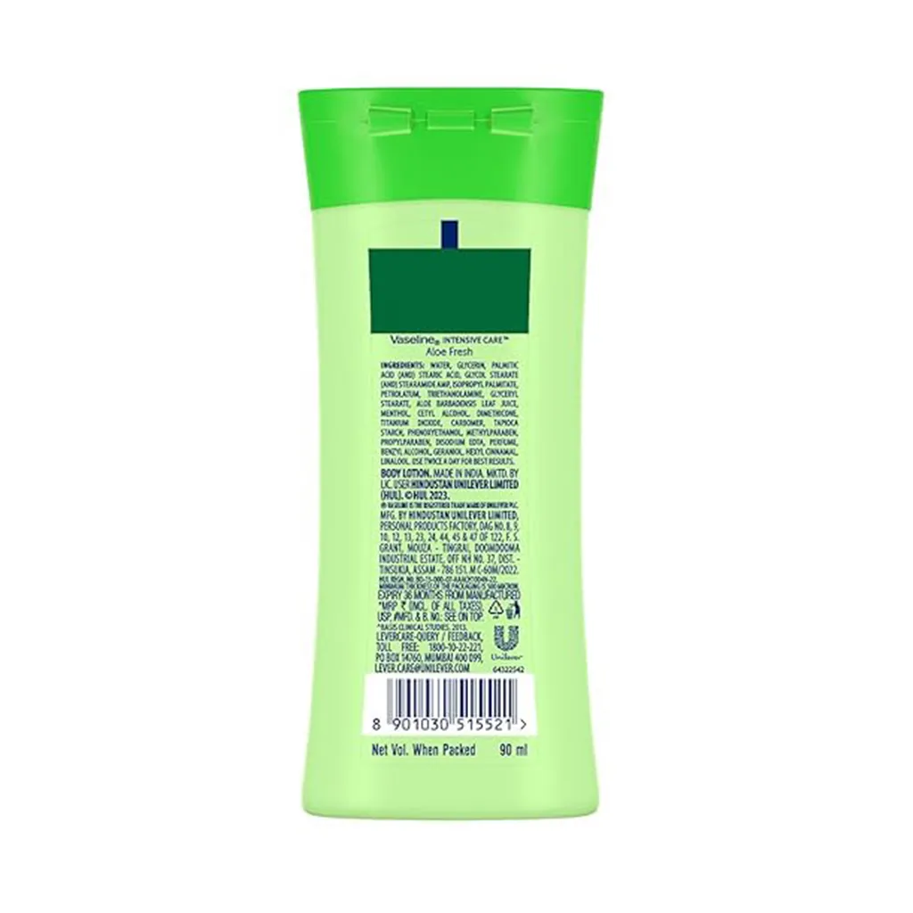 Vaseline Aloe Fresh Body Lotion 1