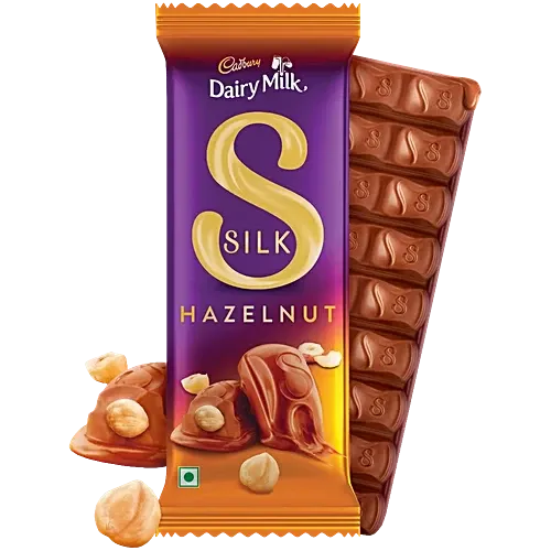 Cadbury Dairy Milk Silk Hazelnut 40Gm Pouch