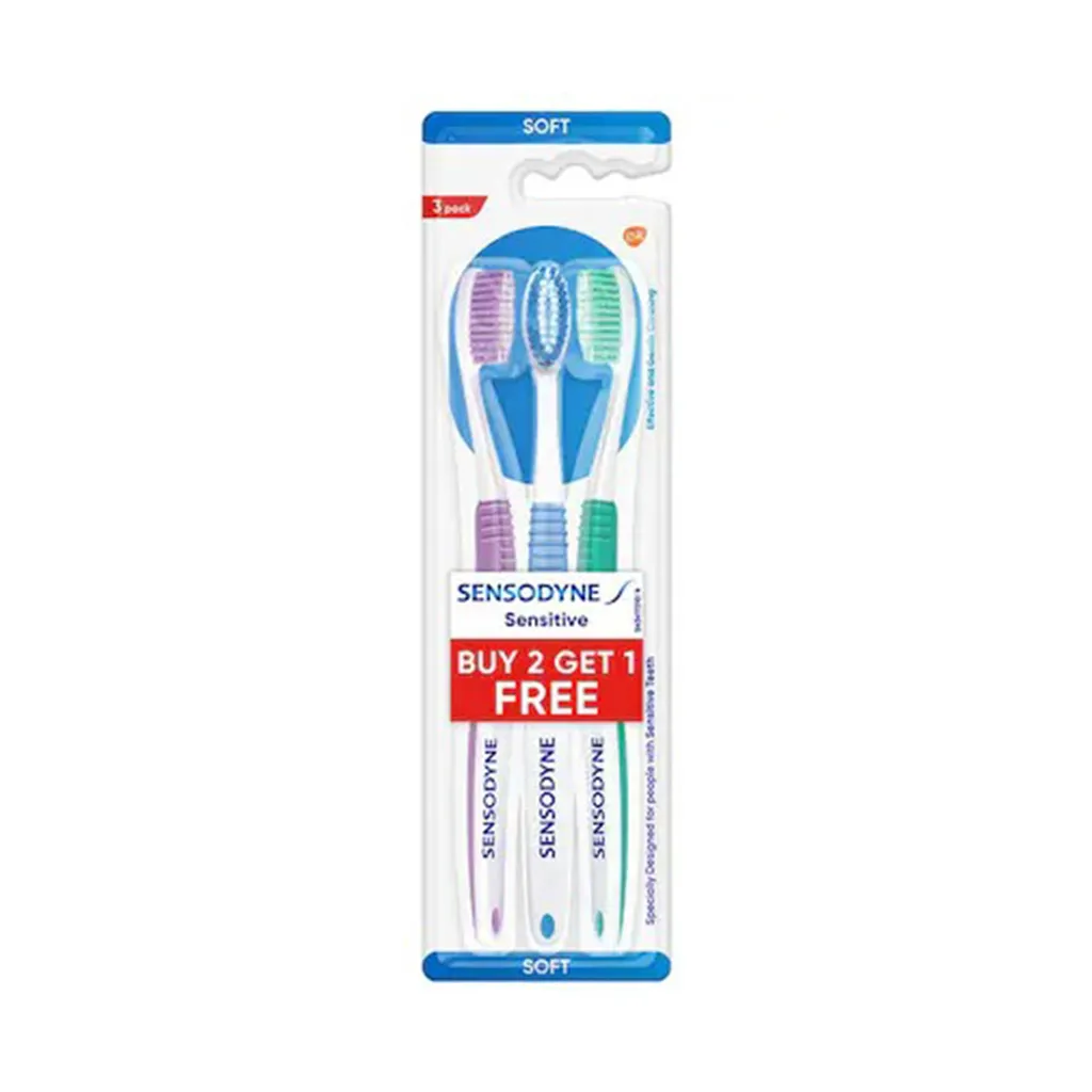 Sensodyne Soft Toothbrush - Buy 2 Get 1 Free