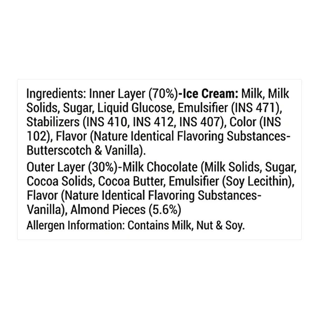 Milky Mist Duet Capella Butterscotch and Vanilla Ice Cream Bar 3