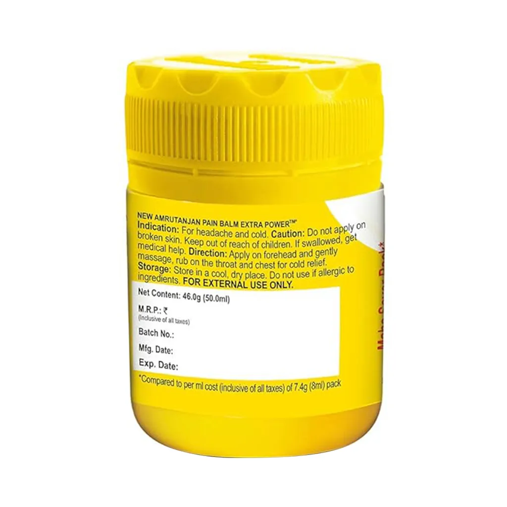 Amrutanjan Strong Pain Balm 1