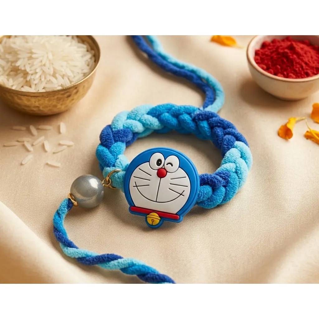 Teddy Rattle 02 Rakhi Assorted 1pc 1