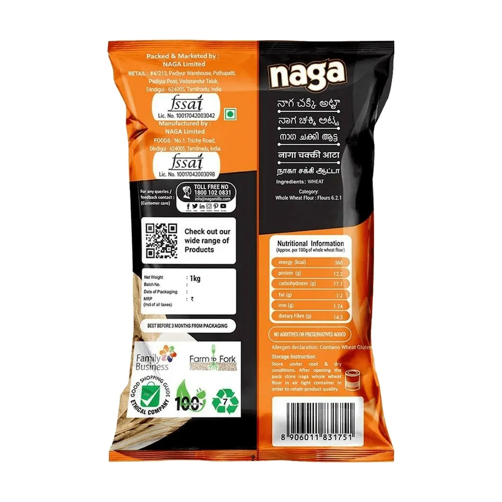 Naga Whole Wheat Atta 1