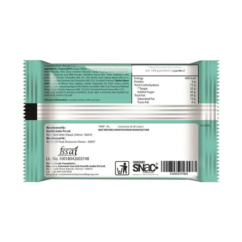 Nabati Pink Lava Wafer Biscuits 1