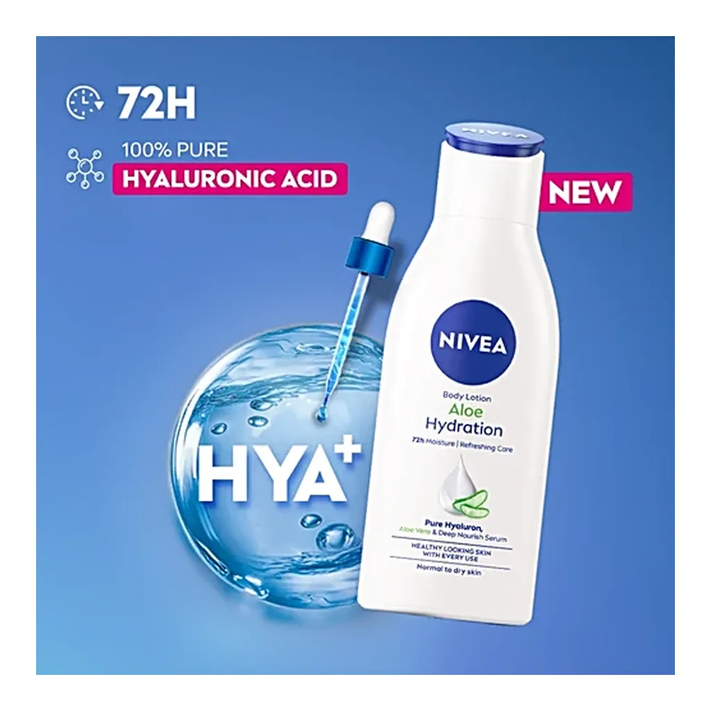 Nivea Aloe Hydra Body Lotion 4